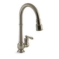  Artifacts Pull-Out Spray Kitchen Faucet - Vibrant Brushed Bronze