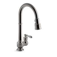  Artifacts Pull-Out Spray Kitchen Faucet - Vibrant Titanium