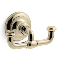  Artifacts Robe Hook Bathroom Accessory - Vibrant French Gold