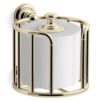  Artifacts Paper Holder Bathroom Accessory - Vibrant French Gold