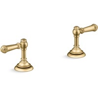  Artifacts Faucet Handles Part - Vibrant Brushed Moderne Brass