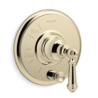  Artifacts Non-Thermostatic Valve Trim Trim Kit - Vibrant French Gold