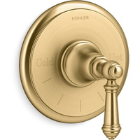  Artifacts Thermostatic Valve Trim Trim Kit - Vibrant Brushed Moderne Brass