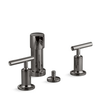  Purist Vertical Spray Bidet Faucet - Vibrant Titanium