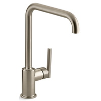  Purist Single Handle Kitchen Faucet - Vibrant Brushed Bronze