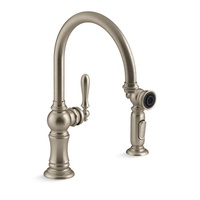  Artifacts Single Handle Kitchen Faucet - Vibrant Brushed Bronze