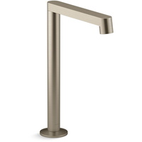 Components Vessel Filler Bathroom Faucet - Vibrant Brushed Bronze