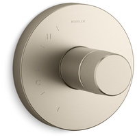  Components Non-Thermostatic Valve Trim Trim Kit - Vibrant Brushed Bronze