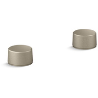  Components Faucet Handles Part - Vibrant Brushed Bronze