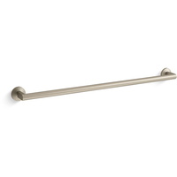  Components Towel Bar Bathroom Accessory - Vibrant Brushed Bronze