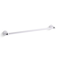  Tempered Towel Bar Bathroom Accessory - Polished Chrome