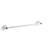  Tempered Towel Bar Bathroom Accessory - Polished Chrome