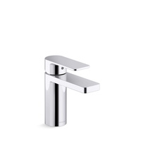  Parallel Single Hole Bathroom Faucet - Polished Chrome