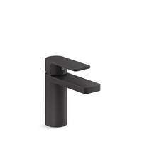 Parallel Single Hole Bathroom Faucet - Matte Black