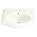 Kohler K2287-4-0 White Pedestal Basin