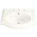 Kohler K2287-8-0 White Pedestal Basin