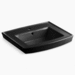 Kohler K2358-1-7 Black Pedestal Basin