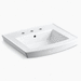 Kohler K2358-8-0 White Pedestal Basin