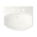 Kohler K2363-8-0 White Pedestal Basin