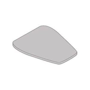 K1014072-95 Rochelle Toilet Seat Bathroom Accessory - Ice Grey K1014072-95 Rochelle Toilet Seat Bathroom Accessory - Ice Grey