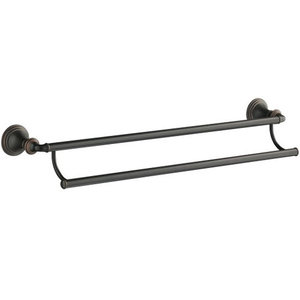 K10553-2BZ Devonshire Towel Bar Bathroom Accessory - Oil-Rubbed Bronze