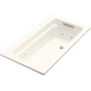 K1122-96 Archer 60'' x 32'' Whirlpool Bath - Biscuit