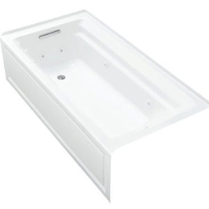 K1122-LAW-0 Archer 60'' x 32'' Whirlpool Bath - White K1122-LAW-0 Archer 60'' x 32'' Whirlpool Bath - White
