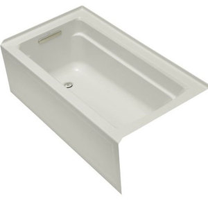 K1123-LAW-95 Archer 60'' x 32'' Soaking Tub - Ice Grey K1123-LAW-95 Archer 60'' x 32'' Soaking Tub - Ice Grey