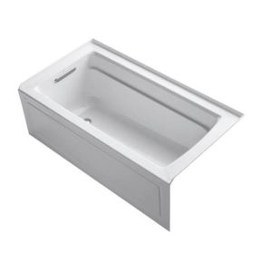 K1123-LAW-0 Archer 60'' x 32'' Soaking Tub - White K1123-LAW-0 Archer 60'' x 32'' Soaking Tub - White