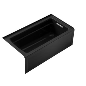 K1123-RA-7 Archer 60'' x 32'' Soaking Tub - Black K1123-RA-7 Archer 60'' x 32'' Soaking Tub - Black