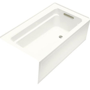 K1123-RA-0 Archer 60'' x 32'' Soaking Tub - White