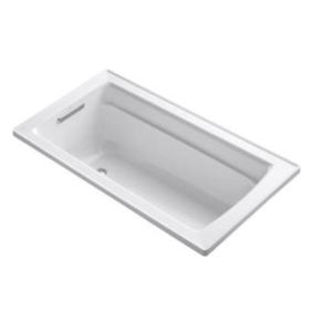 K1123-W1-0 Archer 60'' x 32'' Soaking Tub - White K1123-W1-0 Archer 60'' x 32'' Soaking Tub - White