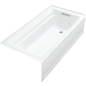 K1124-HR-0 Archer 72"x 36" Whirlpool Bath - White K1124-HR-0 Archer 72"x 36" Whirlpool Bath - White