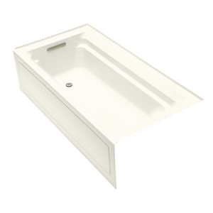 K1125-LA-96 Archer 72" x 36" Soaking Tub - Biscuit K1125-LA-96 Archer 72" x 36" Soaking Tub - Biscuit