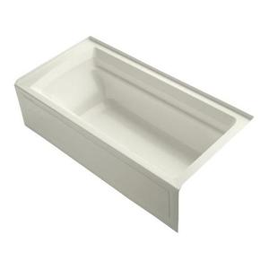K1125-RAW-96 Archer 72" x 36" Soaking Tub - Biscuit K1125-RAW-96 Archer 72" x 36" Soaking Tub - Biscuit