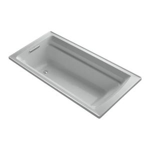 K1125-W1-95 Archer 72" x 36" Soaking Tub - Ice Grey