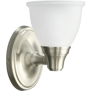 K11365-BN Forte 1 Bulb Wall Sconce - Vibrant Brushed Nickel