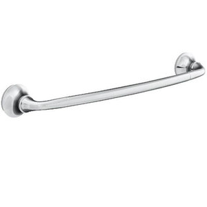 K11370-CP Forte Sculpted Towel Bar Bathroom Accessory - Polished Chrome