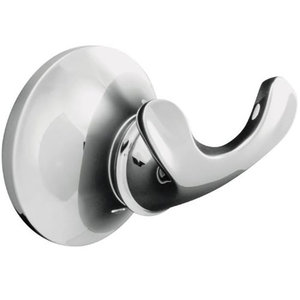 K11375-CP Forte Sculpted Robe Hook Bathroom Accessory - Polished Chrome