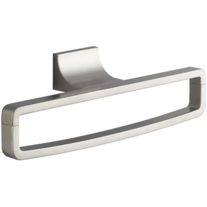 K11587-BN Loure Towel Ring Bathroom Accessory - Vibrant Brushed Nickel