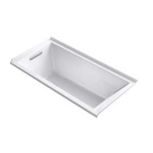 K1167-VBLW-0 UnderScore VibrAcoustic 60'' x 30'' Soaking Tub - White