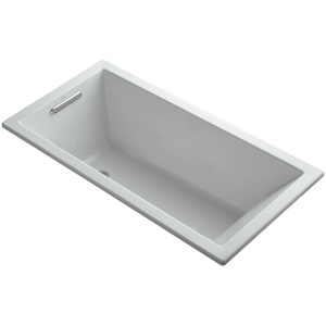K1167-VBW-95 UnderScore VibrAcoustic 60'' x 30'' Soaking Tub - Ice Grey K1167-VBW-95 UnderScore VibrAcoustic 60'' x 30'' Soaking Tub - Ice Grey