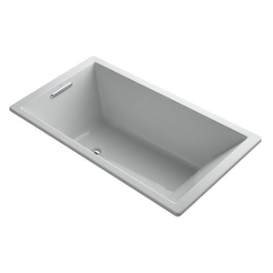 K1173-VB-95 UnderScore VibrAcoustic 66" Soaking Tub - Ice Grey K1173-VB-95 UnderScore VibrAcoustic 66" Soaking Tub - Ice Grey