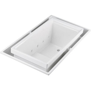 K1188-C1-0 Sok Unique Size Whirlpool Bath - White