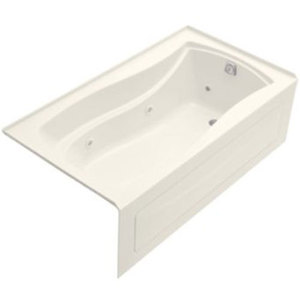 K1224-HR-0 Mariposa 66" Whirlpool Bath - White