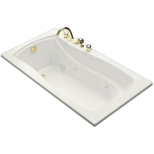 K1224-LW-0 Mariposa 66" Whirlpool Bath - White