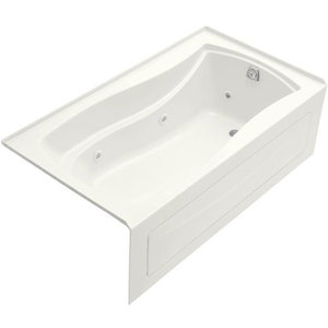 K1224-RA-0 Mariposa 66" Whirlpool Bath - White K1224-RA-0 Mariposa 66" Whirlpool Bath - White