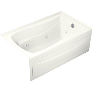 K1239-HR-0 Mariposa 60'' x 36'' Whirlpool Bath - White