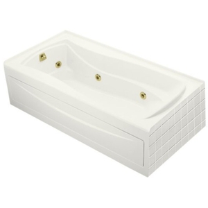 K1257-LAW-0 Mariposa 72"x 36" Whirlpool Bath - White K1257-LAW-0 Mariposa 72"x 36" Whirlpool Bath - White