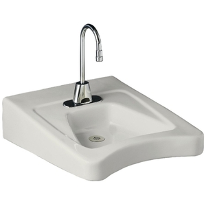 K12636-0 Morningside Wall Hung Bathroom Sink - White K12636-0 Morningside Wall Hung Bathroom Sink - White